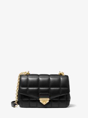 michael kors soho small quilted leather shoulder bag